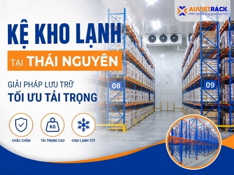 Kệ Kho Lạnh Tại Thái Nguyên Giải Pháp Lưu Trữ Tối Ưu Tải Trọng