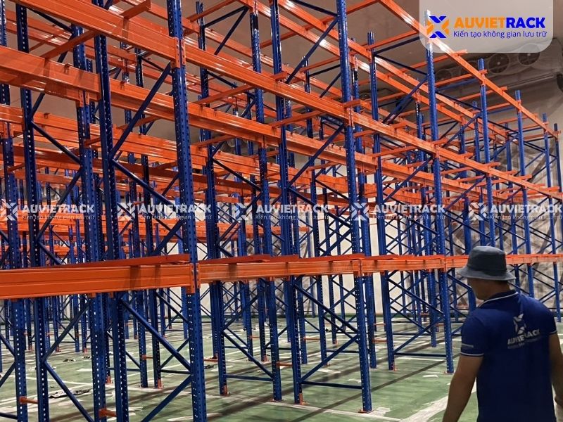 Dự án kệ kho lạnh tại Bắc Giang thực tế