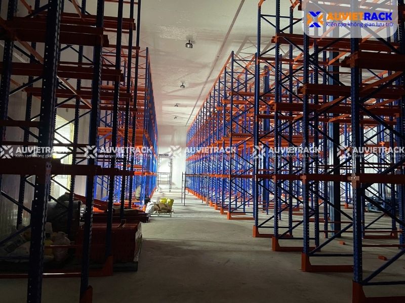 Dự án kệ kho lạnh tại Bắc Kạn thực tế