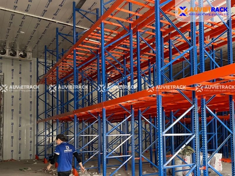 Dự án kệ kho lạnh tại Bắc Kạn thực tế 