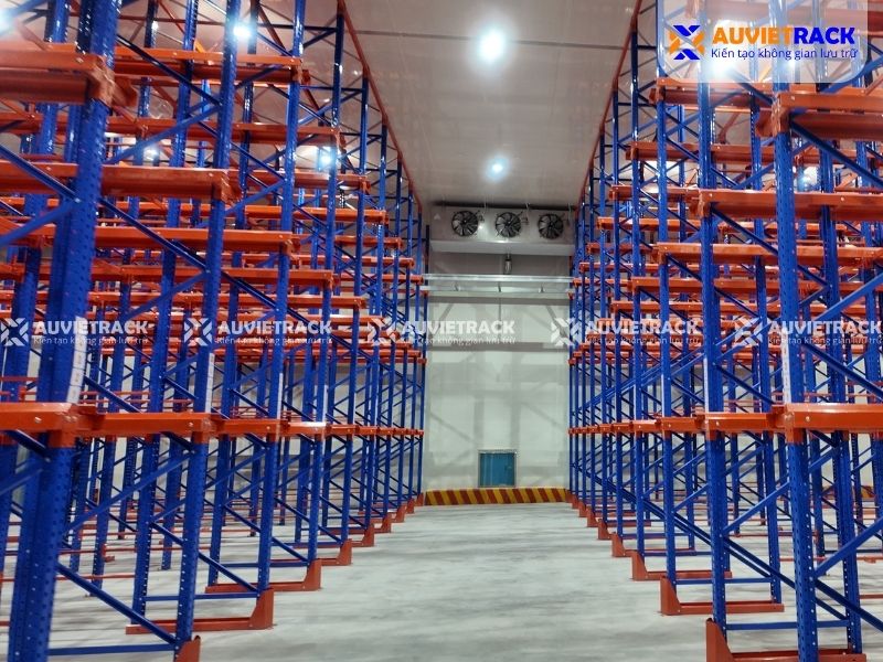Dự án kệ ho lạnh tại Bình Phước thực tế