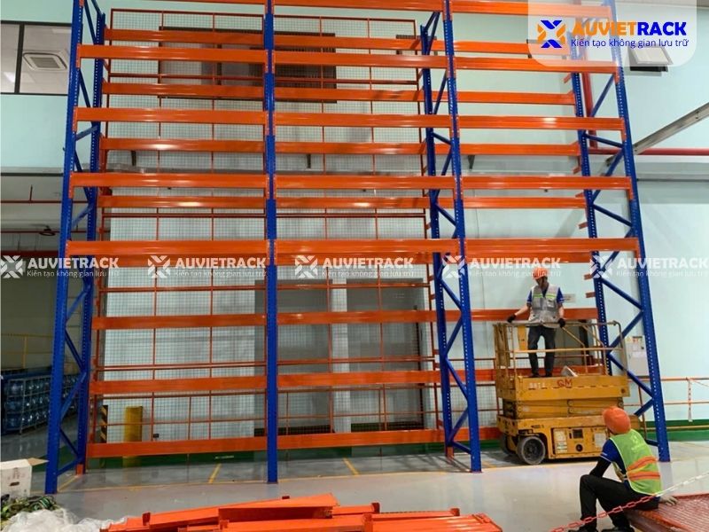 Dự án kệ kho lạnh tại Bình Phước thực tế