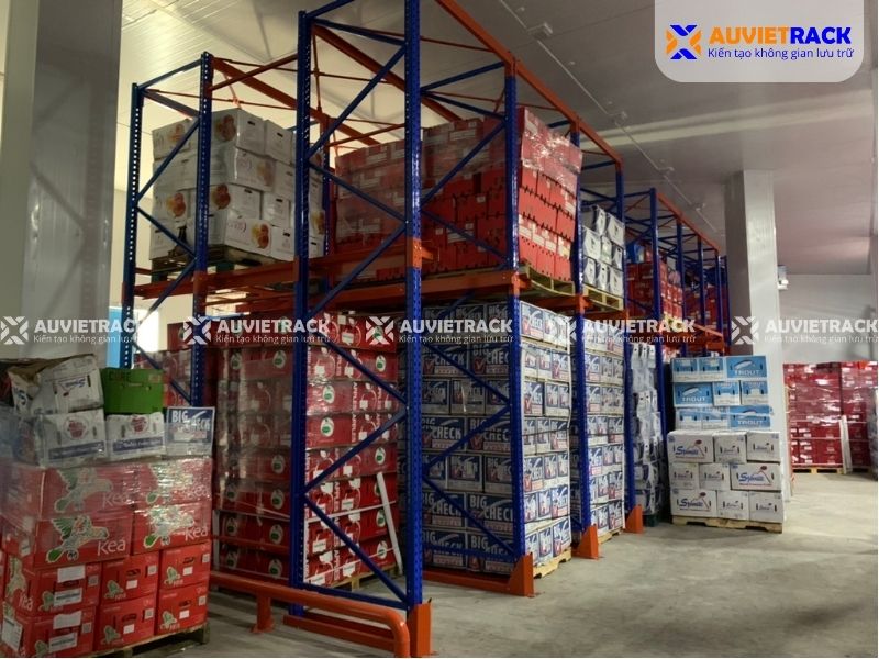 Dự án kệ kho lạnh tại Hà Nam thực tế