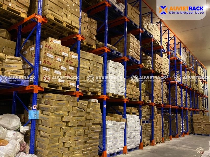 Dự án kệ kho lạnh tại Hà Nội thực tế