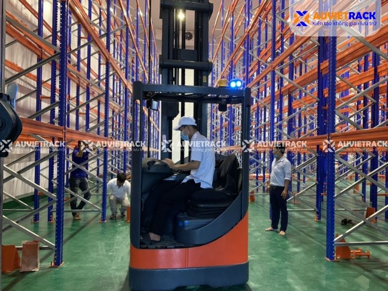 Dự án kệ kho lạnh tại Kiên Giang thực tế 