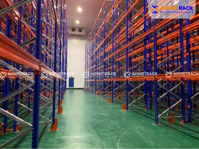 Dự án kệ kho lạnh tại Lâm Đồng thực tế 