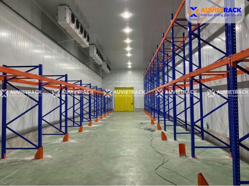 Dự án kệ kho lạnh tại Thái Bình thực tế 