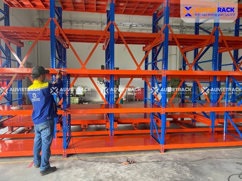 Dự án kệ kho lạnh tại Tiền Giang thực tế