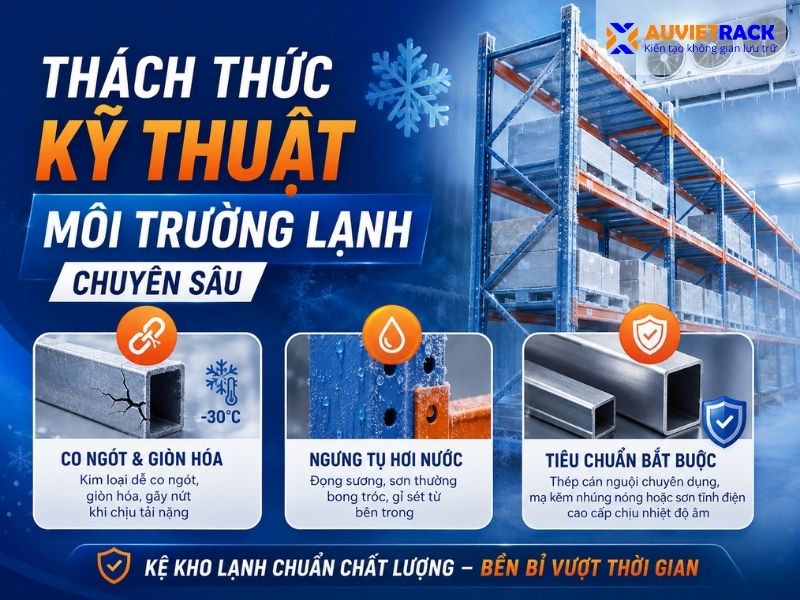 Thách thức kỹ thuật môi trường lạnh chuyên sâu