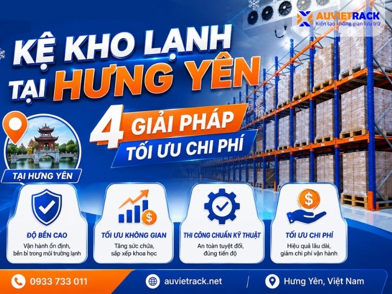 Kệ Kho Lạnh Tại Hưng Yên- 4 Giải Pháp Tối Ưu Chi Phí