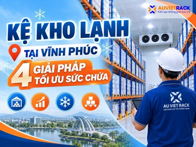 Kệ Kho Lạnh Tại Vĩnh Phúc- 4 Giải Pháp Tối Ưu Sức Chứa