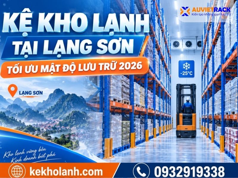 Kệ Kho Lạnh Tại Lạng Sơn- Giải Pháp Tối Ưu Mật Độ Lưu Trữ 2026