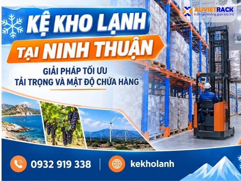 Kệ kho lạnh tại Ninh Thuận – Giải Pháp Tối Ưu Tải Trọng Và Mật Độ Chứa Hàng