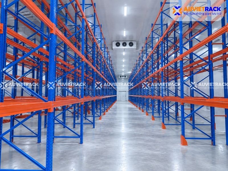 Dự án kệ kho lạnh tại Hà Giang thực tế