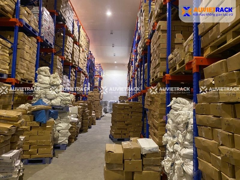 Dự án kệ kho lạnh tại Khánh Hòa thực tế