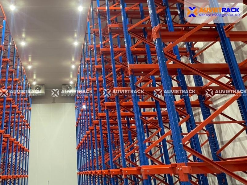 Dự án kệ kho lạnh tại Lạng Sơn thực tế