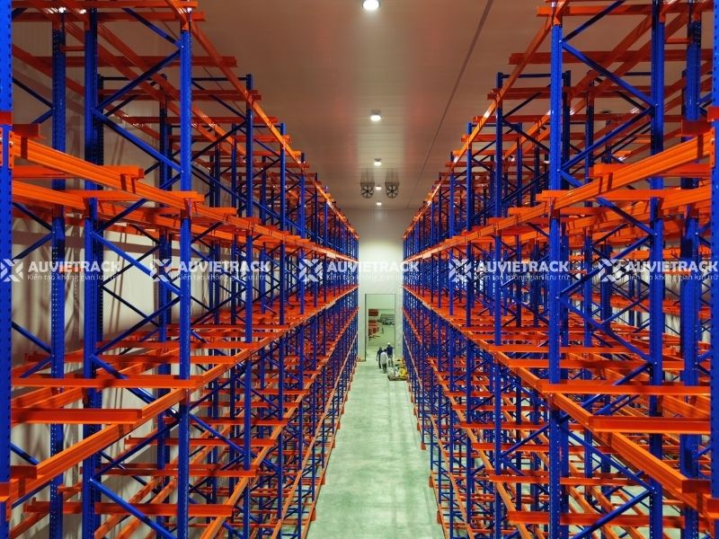 Dự án kệ kho lạnh tại Ninh Bình Thực tế