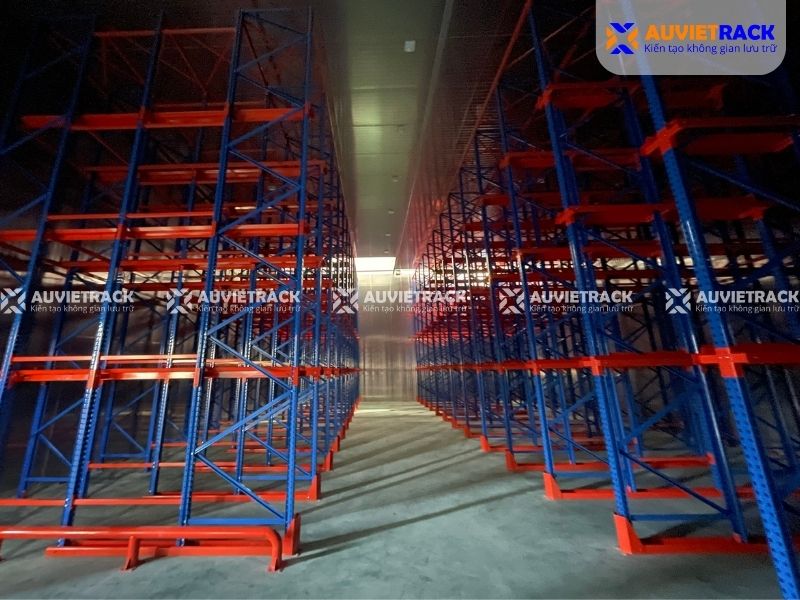 Dự án kệ kho lạnh tại Ninh Thuận thực tế 