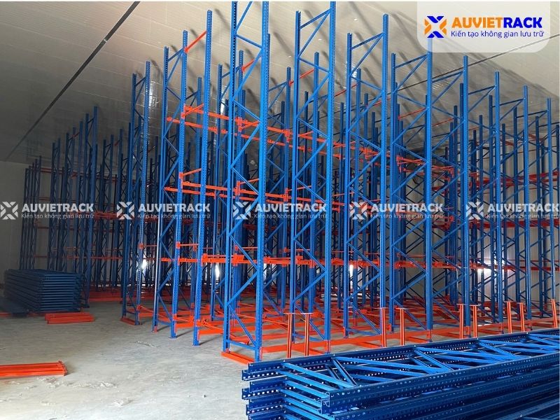 Dự án kệ kho lạnh tại Vĩnh Phúc thực tế 