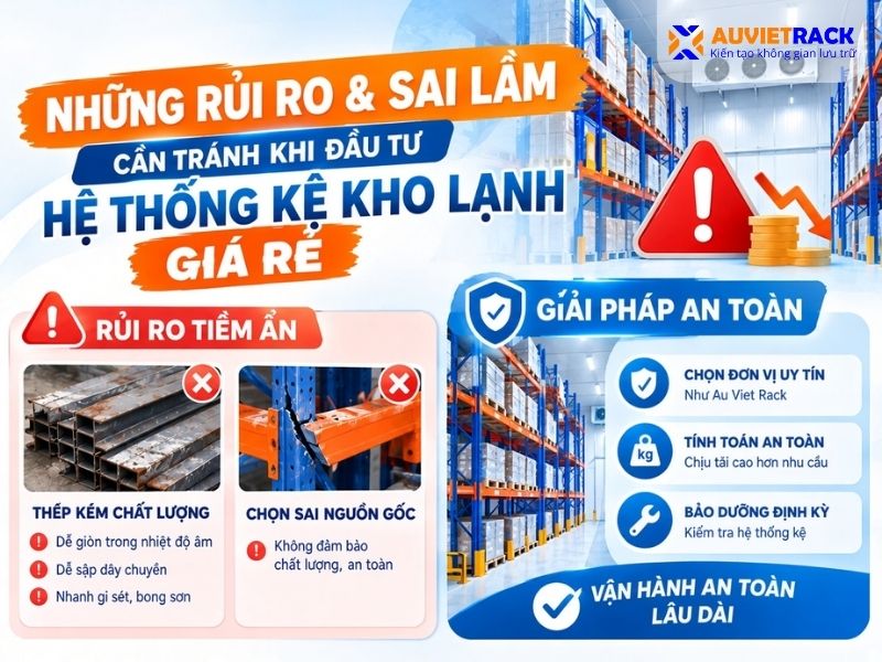 Những rủi ro và sai lầm cần tránh khi đầu tư hệ thống kho lạnh giá rẻ tại Lạng Sơn