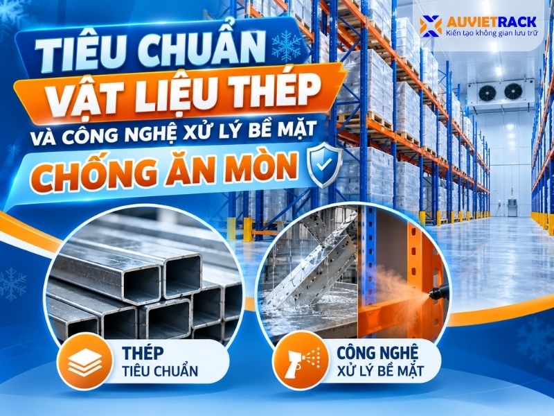 Tiêu chuẩn vật liệu thép và công nghệ xử lý bề mặt chống ăn mòn 