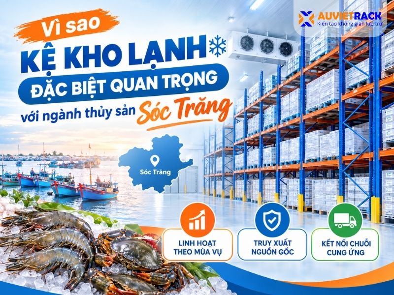 Vì sao kệ kho lạnh đặc biệt quan trọng với ngành thủy sản tại Sóc Trăng
