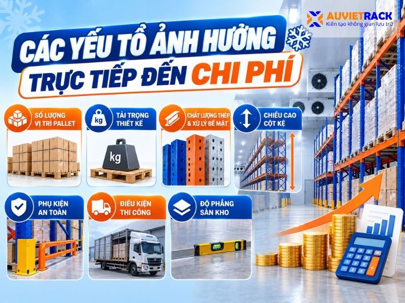 Các yếu tố ảnh hưởng trực tiếp đến chi phí