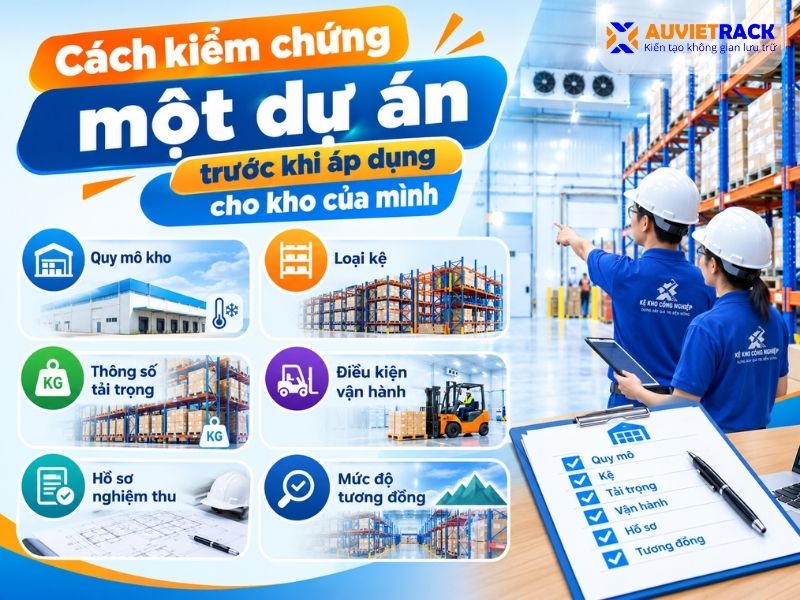 Cách kiểm chứng một dự án trước khi áp dụng cho kho của mình 