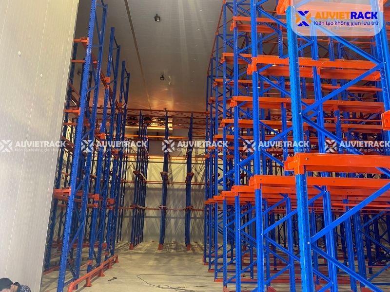 Dự án kệ kho lạnh tại Sơn La thực tế